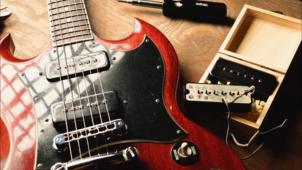 Je change LES MICROS de ma Gibson l Asyllum Pickups