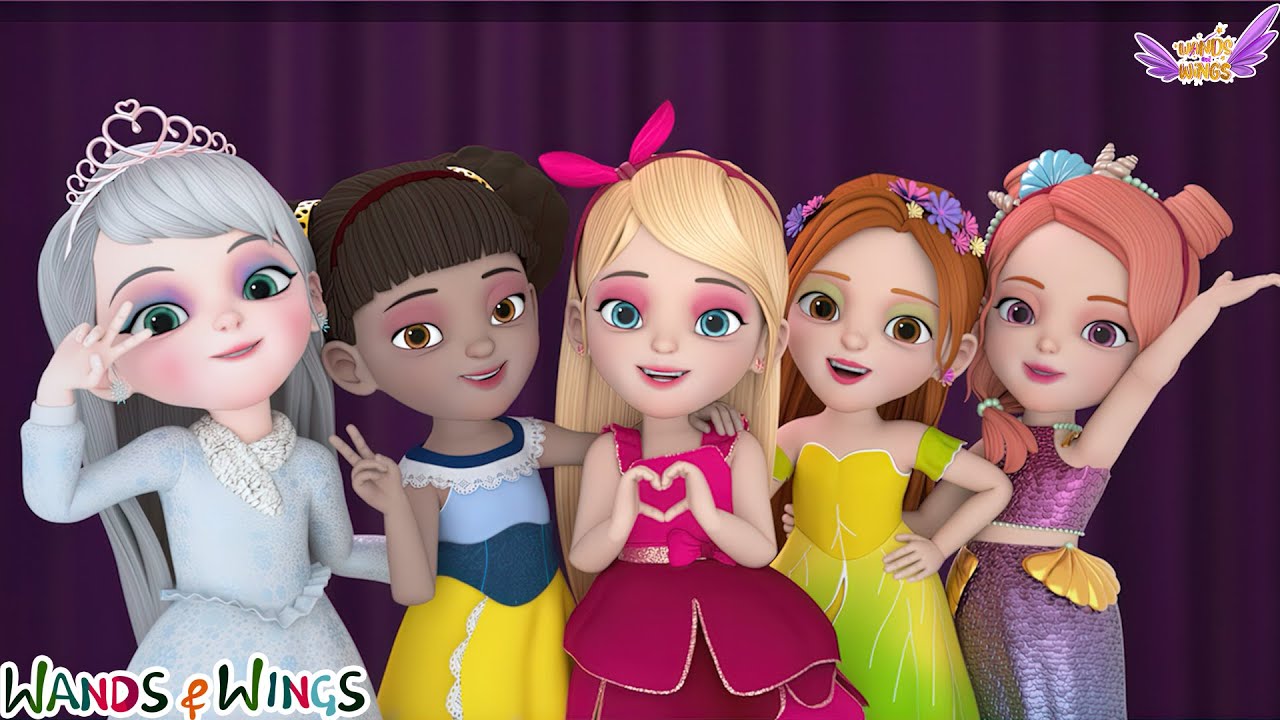 Costume Song | Dress The Princess Song + Princess Lost Her Dress | Princess Rhymes | Princess Tales