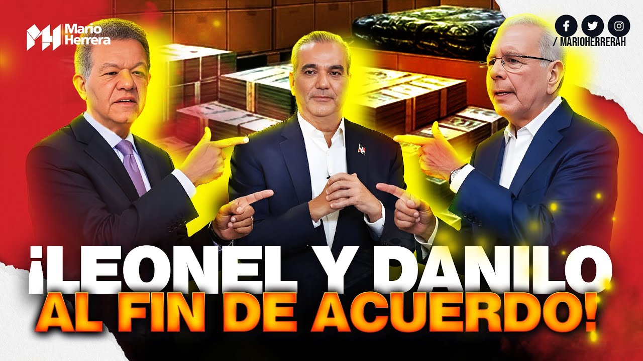 ¡Abinader une a Danilo y Leonel sin querer! ¡La última oportunidad de reescribir su legado!