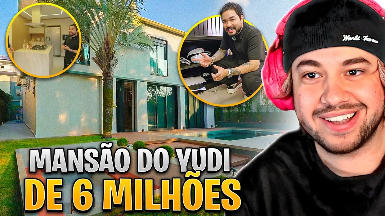 A MANSÃO DE 6 MILHÕES DO YUDI TAMASHIRO! - React Felt