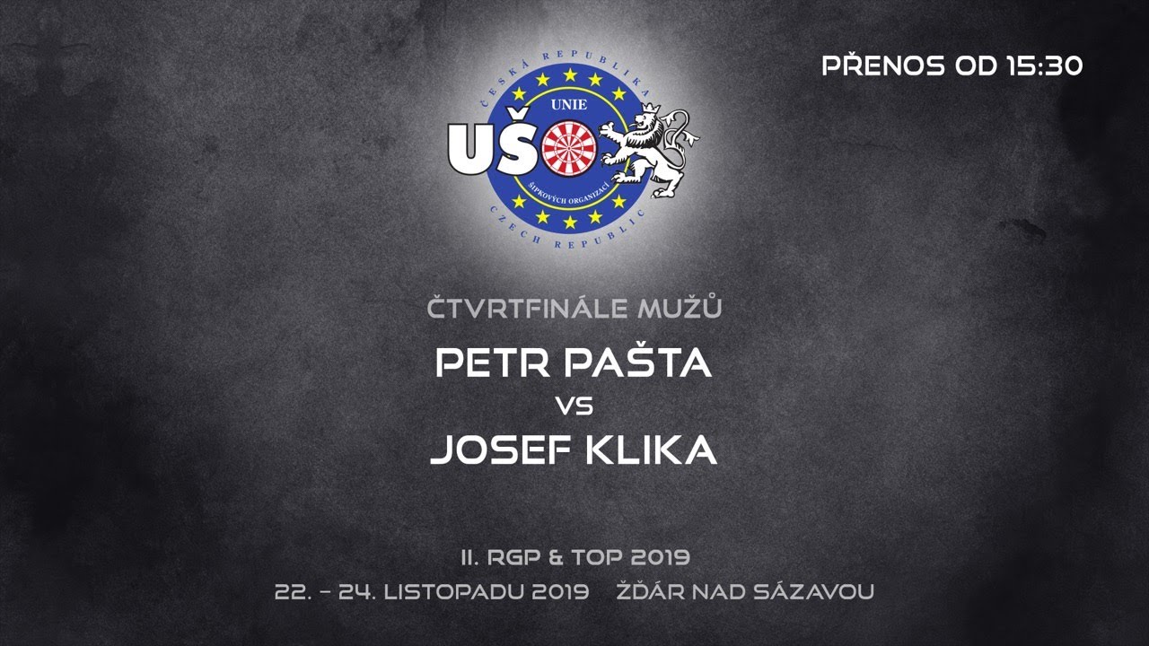 II. RGP & TOP 2019 - Žďár nad Sázavou - Pavel Drtil vs Ondřej Kysilka (semifinále)
