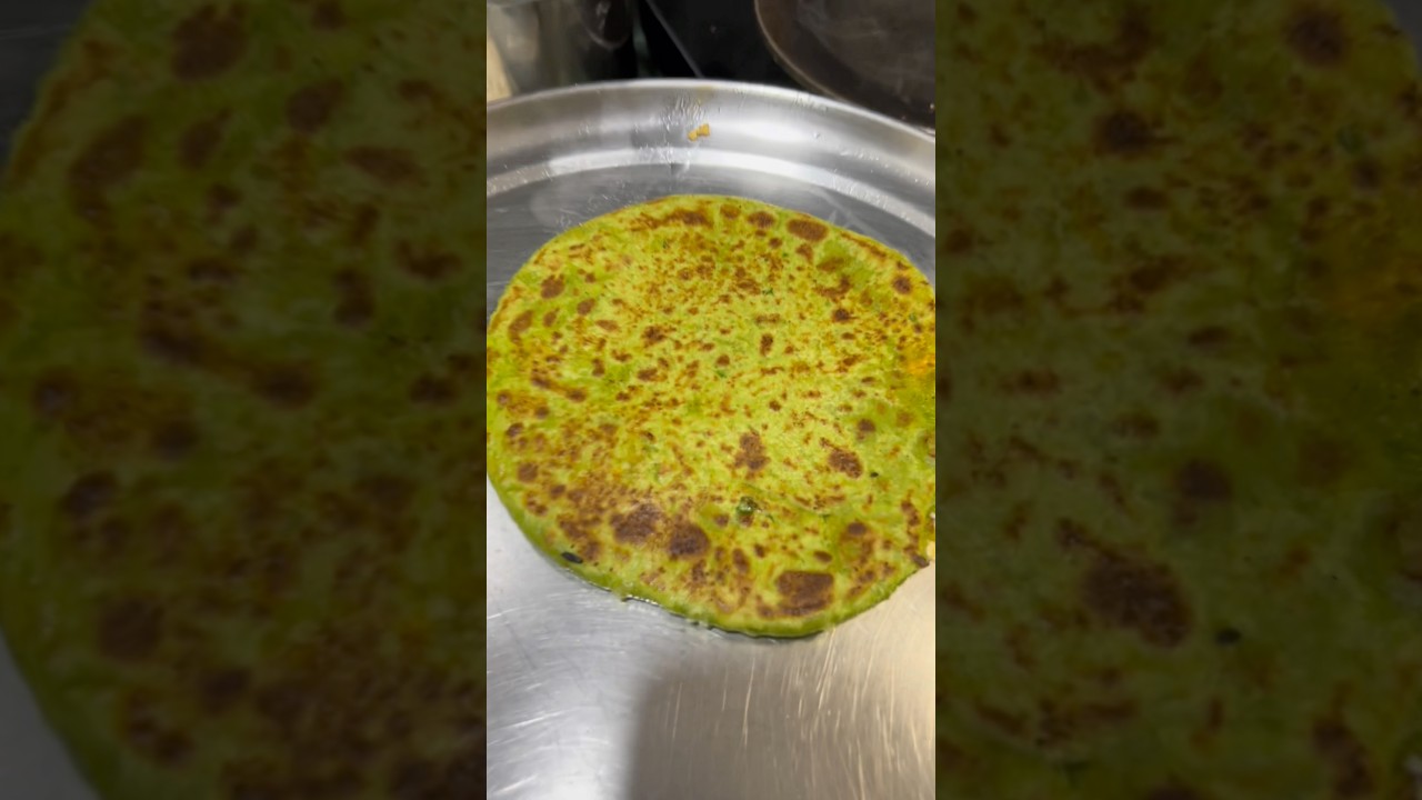 Palak paneer paratha🫶🏻