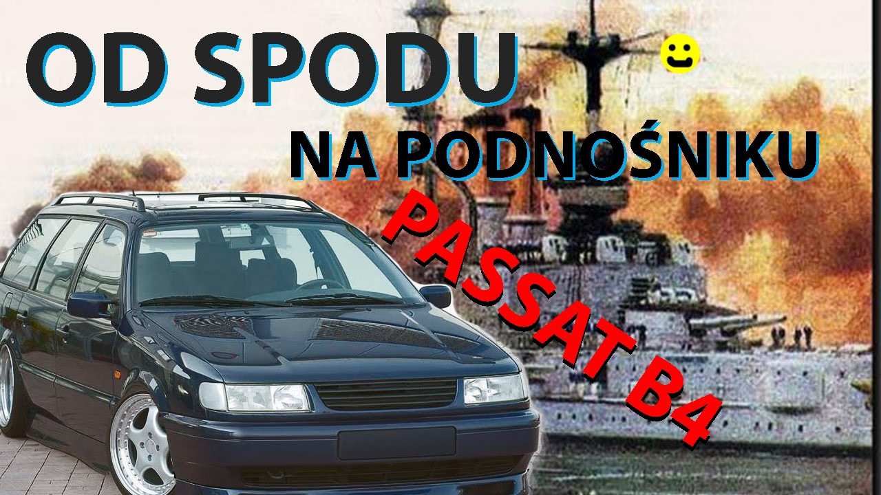 OD SPODU #12 NA PODNOŚNIKU, OSTATNI MOHIKANIN, PASSAT B4 2.0 8V 1994r PODWOZIE, HAMULCE I TWAROŻEK