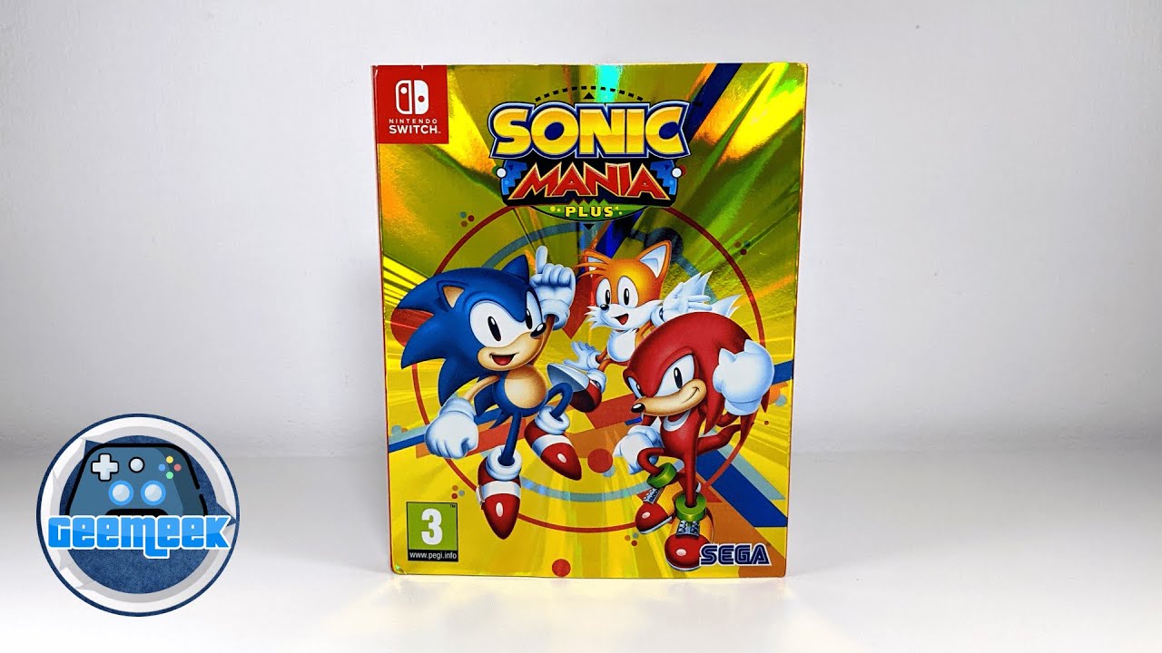 Sonic Mania Plus - Nintendo Switch Unboxing