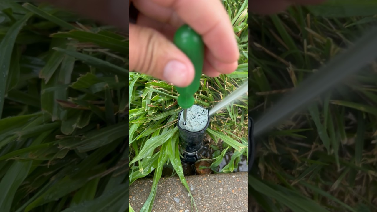 RainBird 5004 Plus Rotor Adjustment