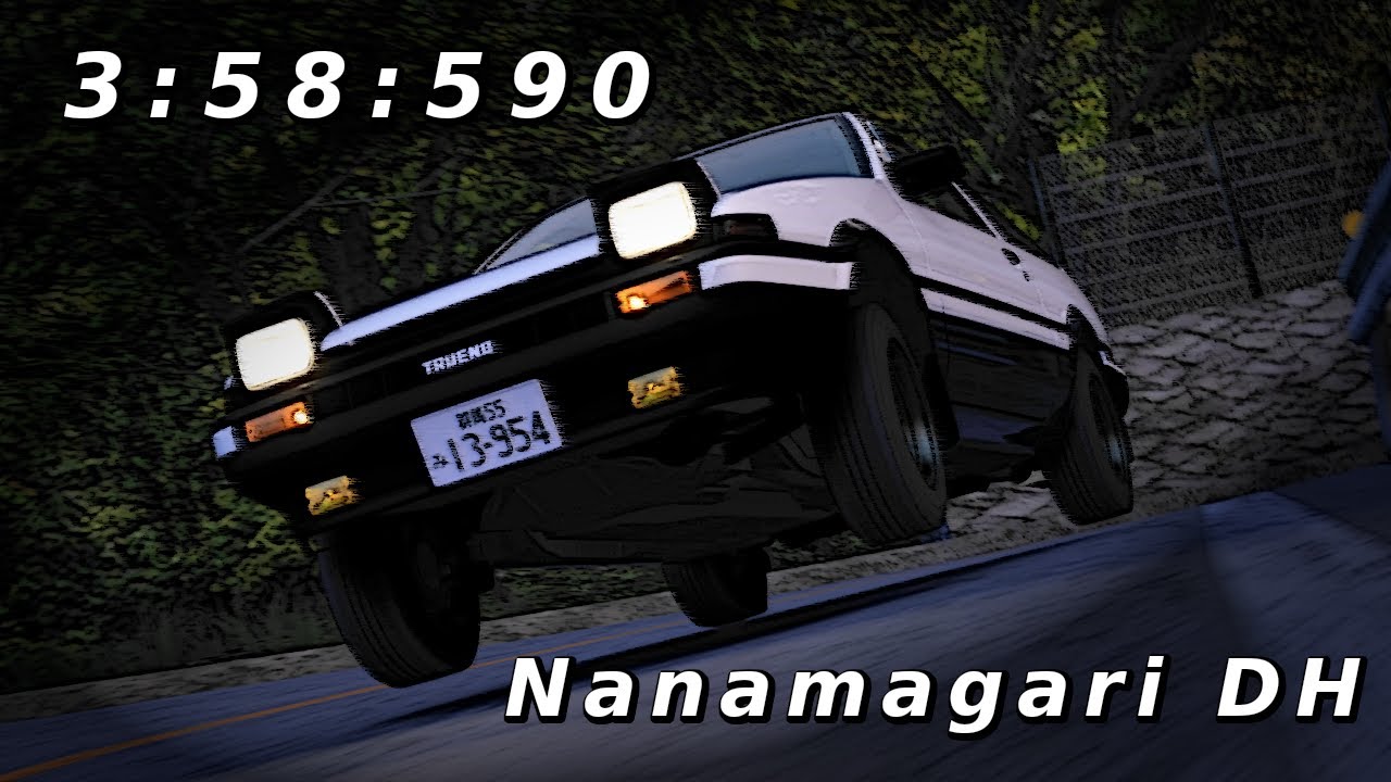 EK Nanamagari DH | AE86 Stock | 3:58:590 | Assetto Corsa