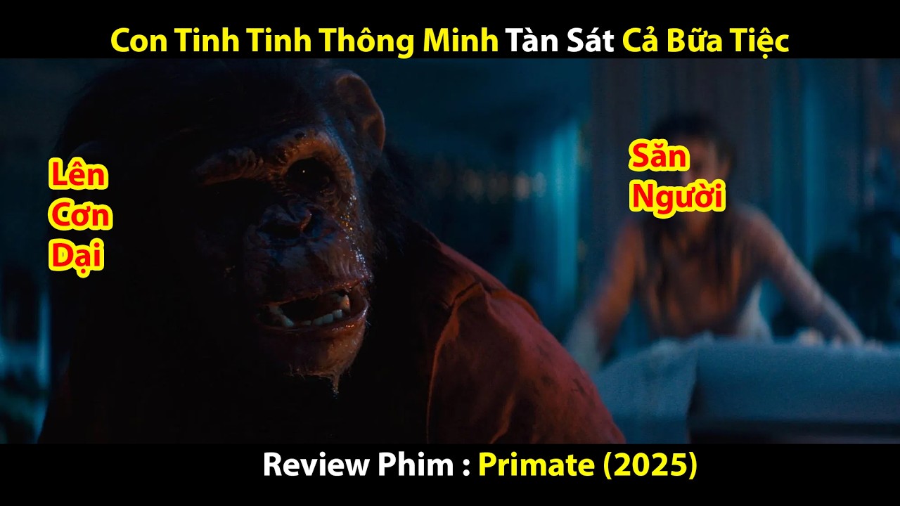 Con Tinh Tinh Thông Minh Lên Cơn Dại Tàn Sát Cả Bữa Tiệc | Review phim | Linh Trưởng