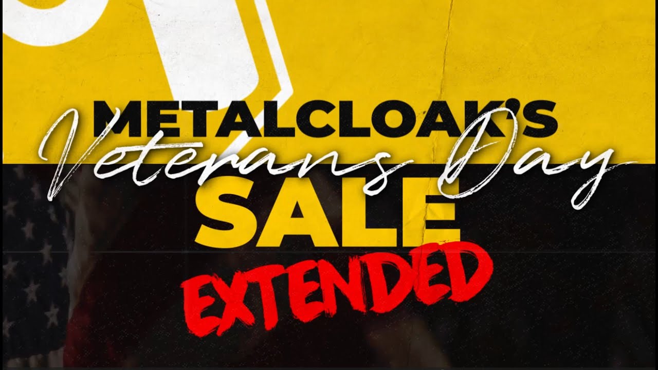 SALE EXTENDED!!! Veterans Day Sale - Up to 15% Off + Free Shipping!