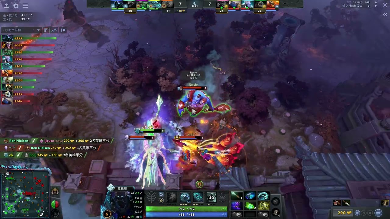 【离子DOTA2解说】大哥亚巴顿 顶分局胜率爆炸