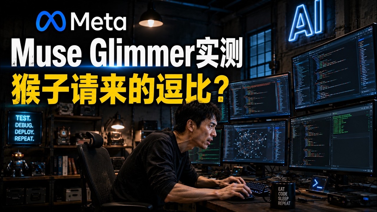 Meta Muse Glimmer 30B实测：4090D 48G + Hermes + Codex Agent/编程测试，挑战Qwen 27B？请原谅我被逗笑了！速度飞快，编程一塌糊涂！