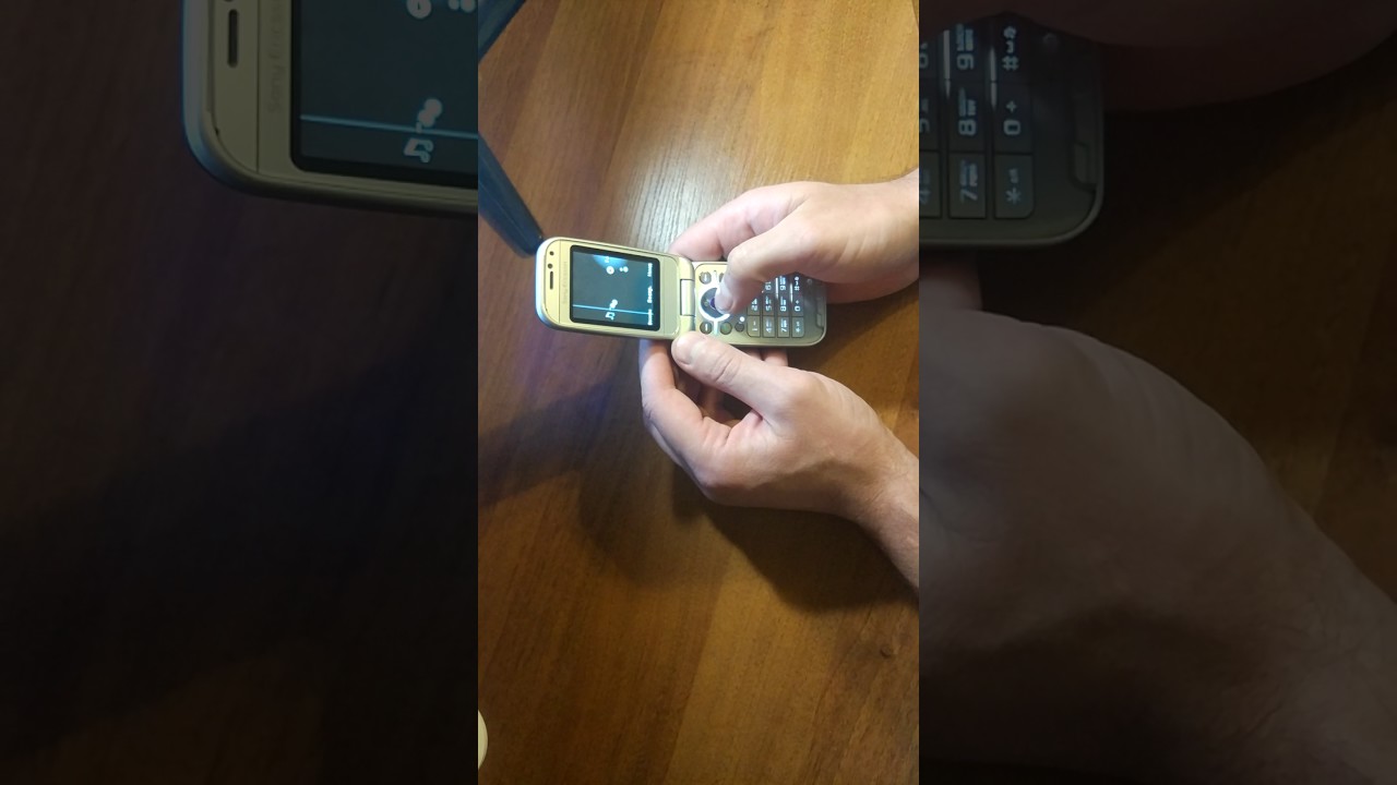 Лучшая раскладушка SonyEricsson z750i GPS!