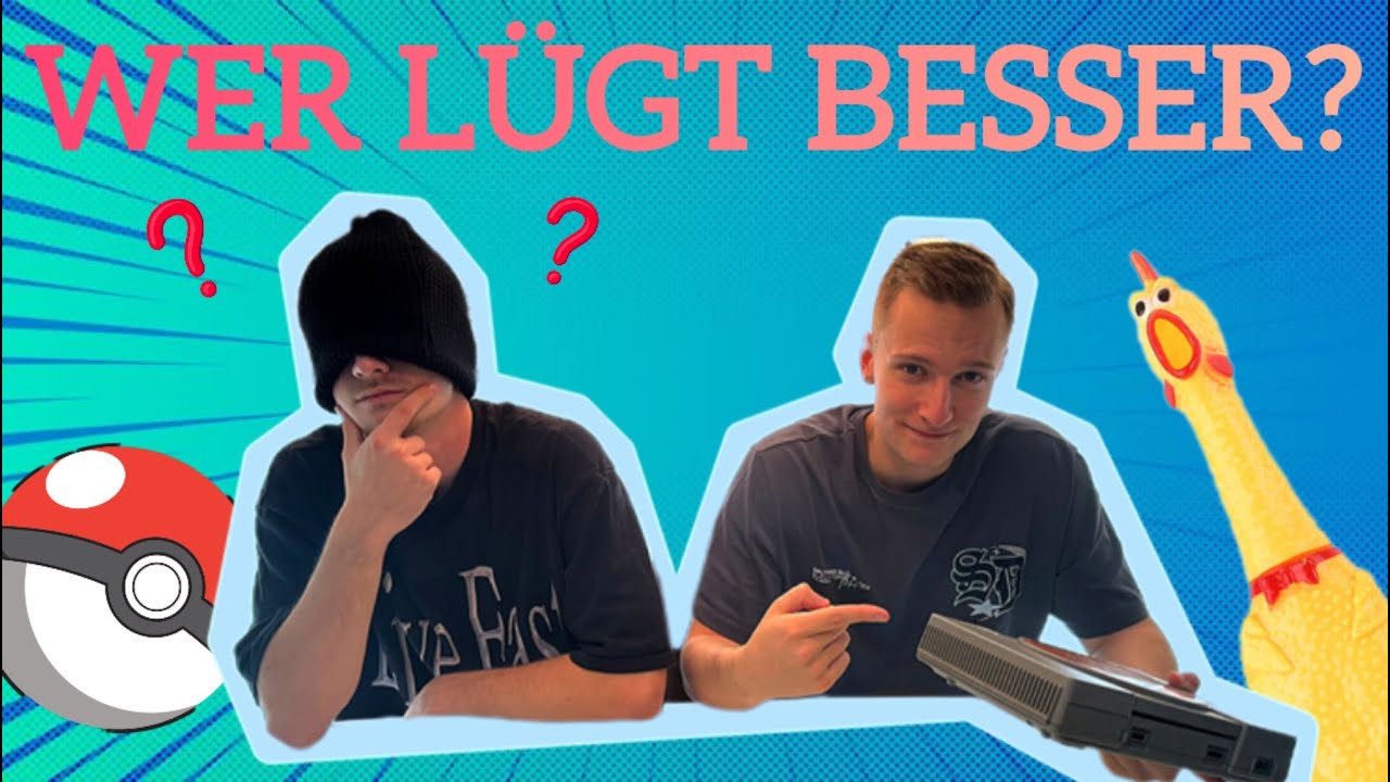 WER L&Uuml;GT BESSER?? + EKELHAFTE BESTRAFUNG🤢