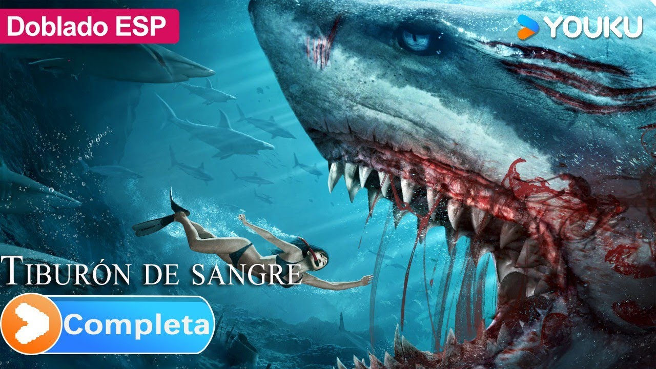 🌟Película Doblada al español [Tiburón de sangre] | Horror Shark | Terror/Acción | YOUKU