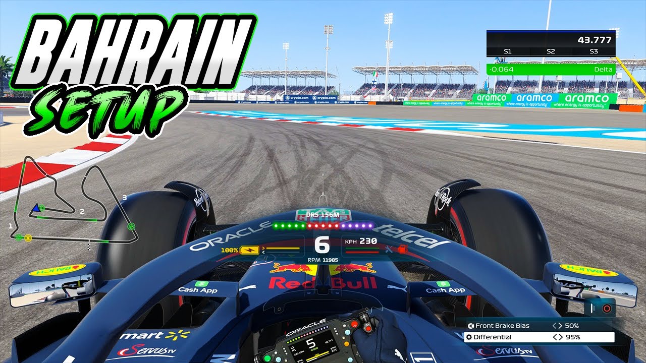 F1 22 BAHRAIN HOTLAP + SETUP (1:27.747)