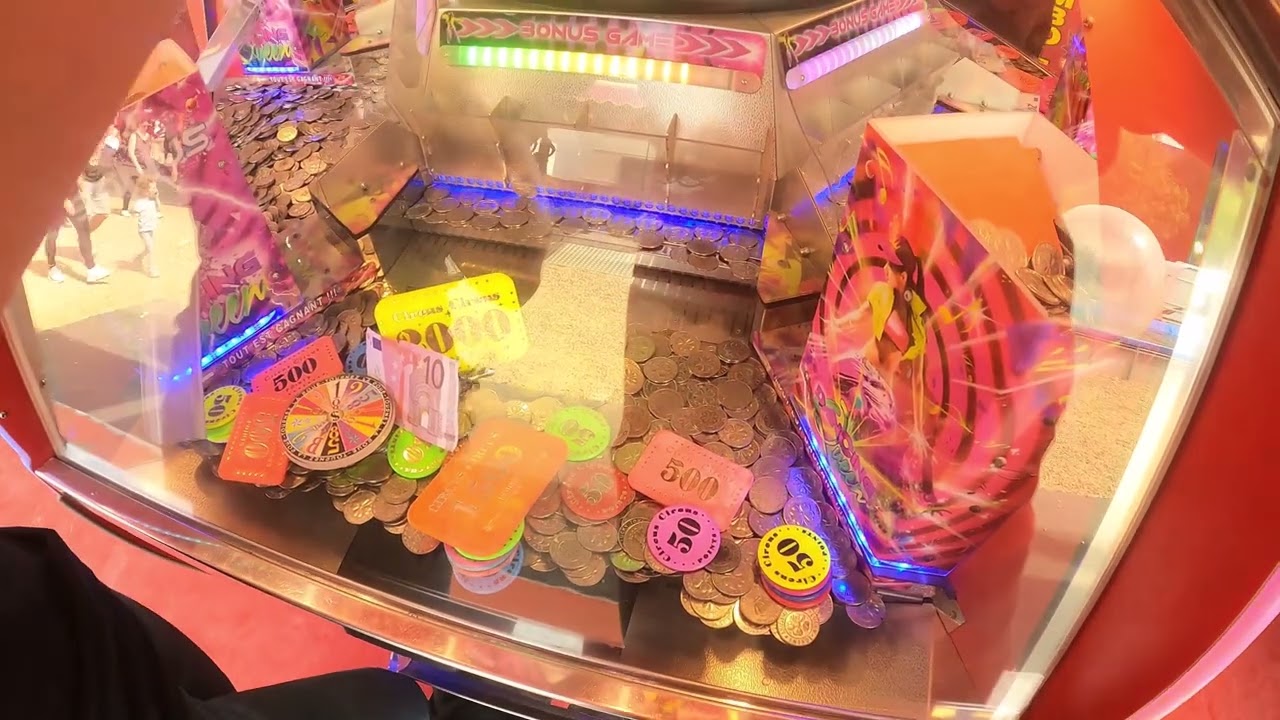 Machine Pousse pieces Circus Circus à tours le 15 mai 2022 (partie 6)