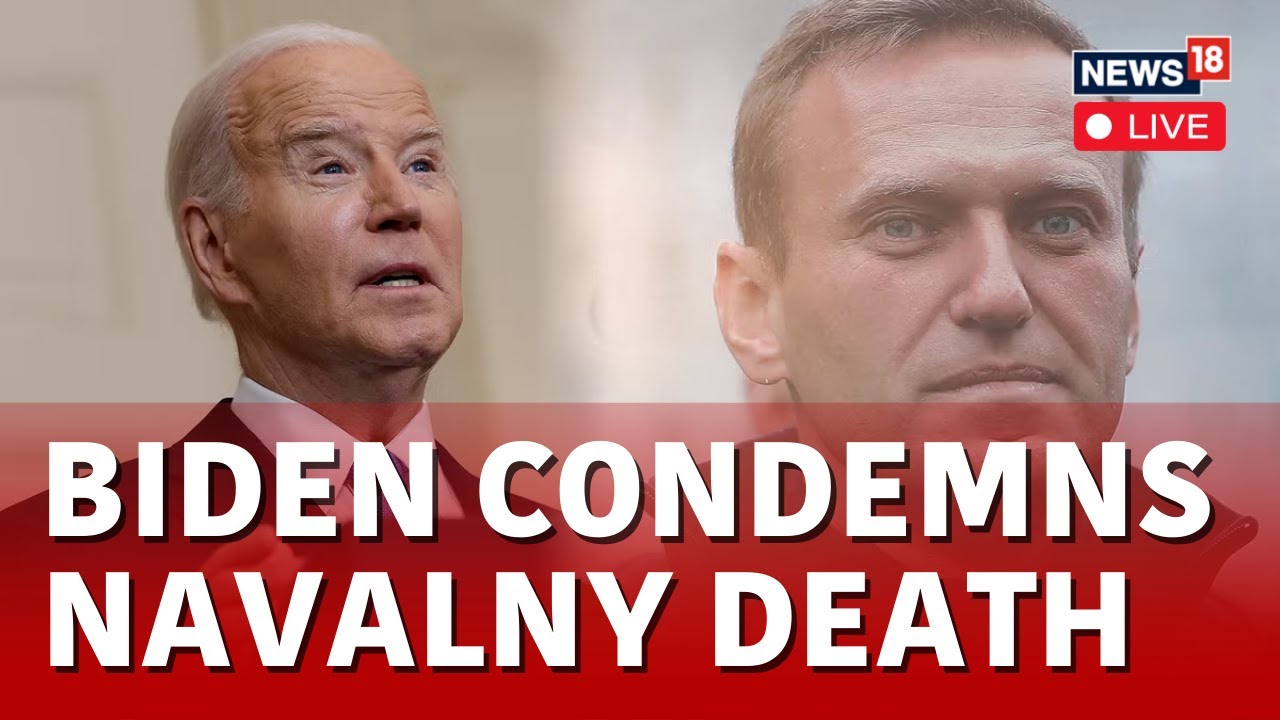 U.S President Joe Biden Reacts On Putin's Critic Alexei Navalny's Death | Alexei Navalny News LIVE