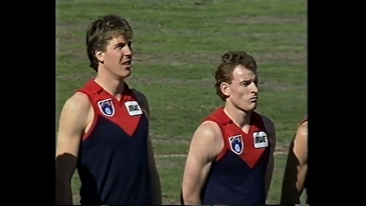 1990 AFL Elimination Final - Melbourne v Hawthorn - MCG - AFV