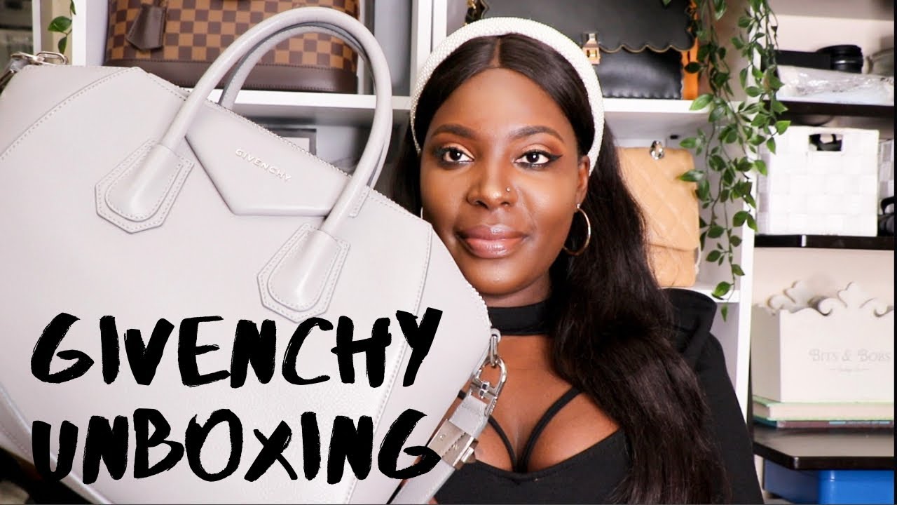 LUXURY UNBOXING GIVENCHY ANTIGONA MEDIUM/2020