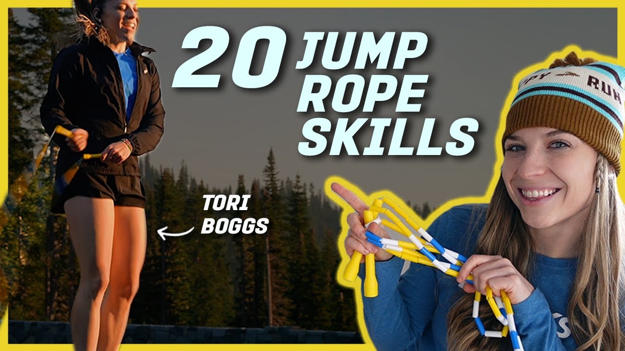 20 JUMP ROPE SKILLS // BEGINNER to INTERMEDIATE