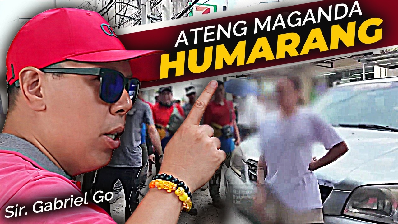 Magandang Binibini INIHARANG ang KATAWAN sa KOTSE! Hindi umubra sa talino ni sir Gabriel Go