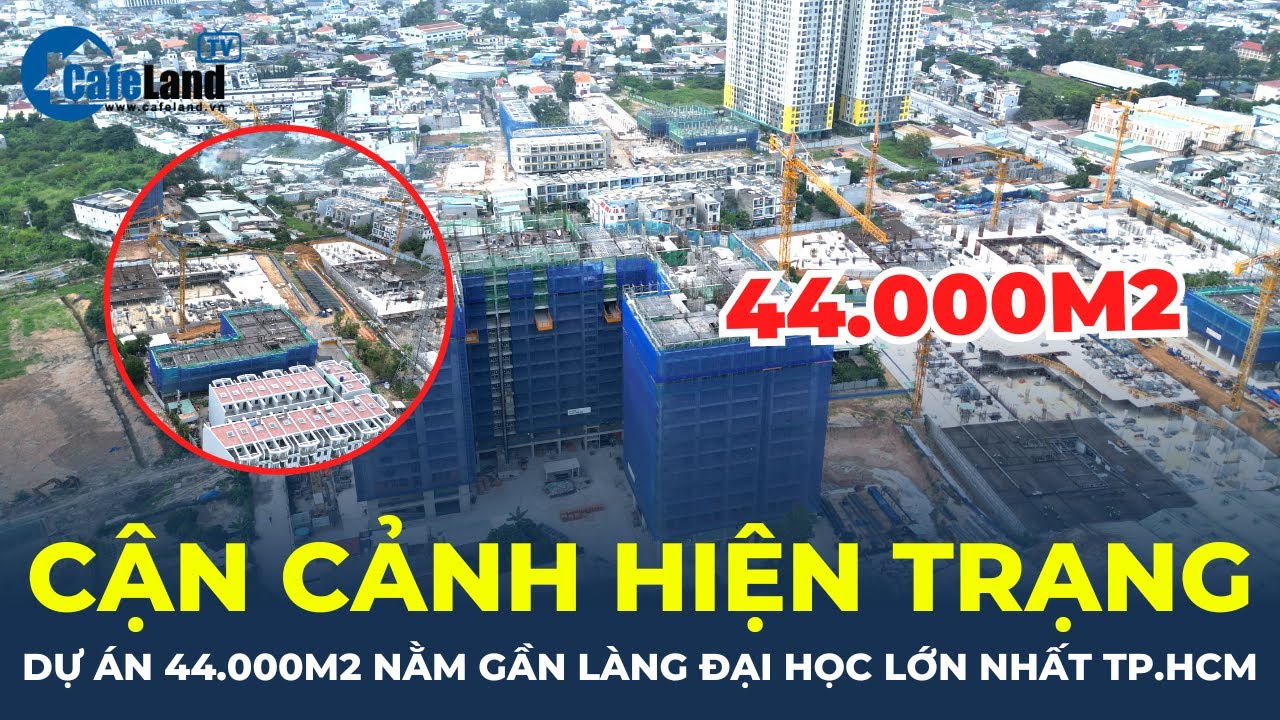 Cận cảnh hiện trạng dự &aacute;n Bcons City 44.000m2 nằm gần l&agrave;ng Đại học lớn nhất TP.HCM | CafeLand