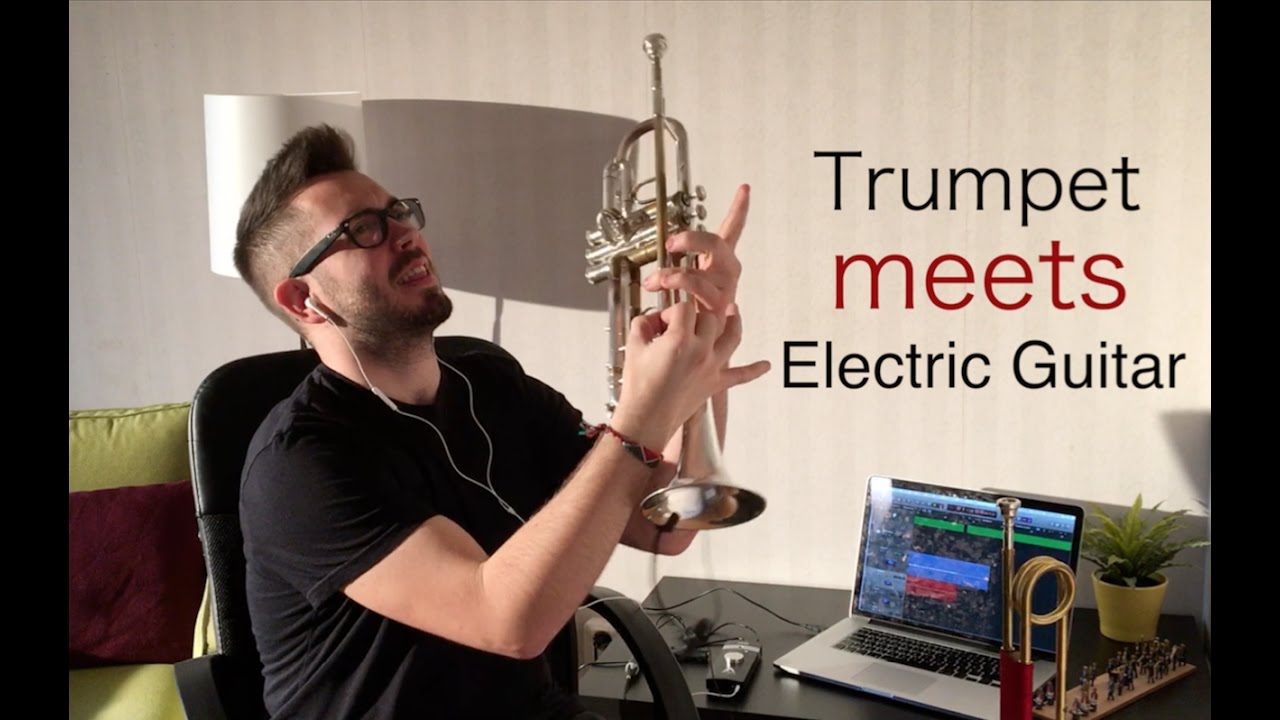Trumpet meets Electric Guitar - 16 riffs by Ramon Figueras |free sheet music