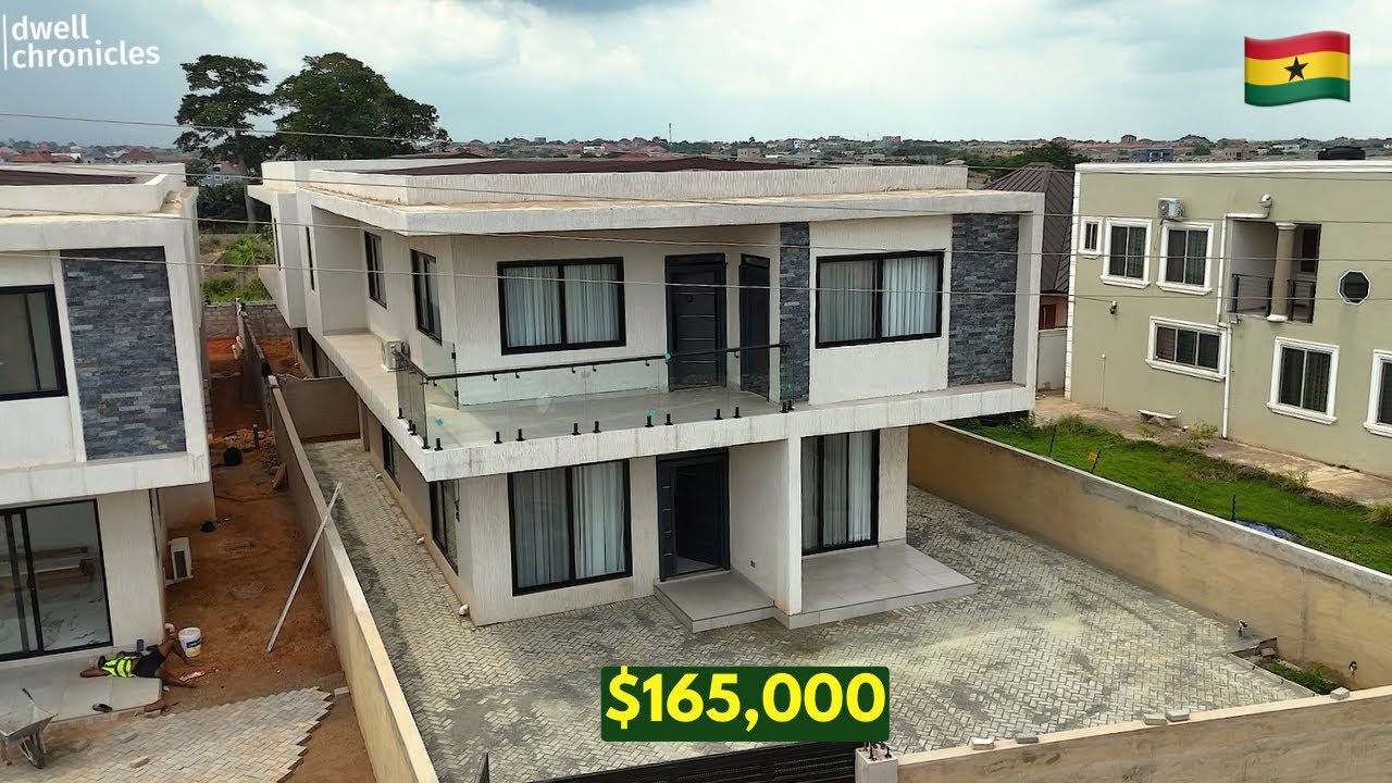 Inside This Beautiful 3.5 Bedroom House In Accra, Ghana-Amrahia | Building In Ghana #buildinginghana