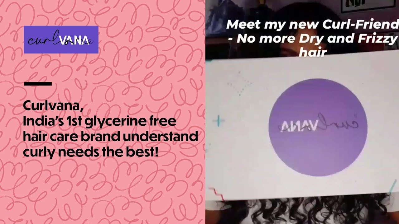 India's 1st Glycerin Free Curl Kit | Curlvana | Get Curlicious