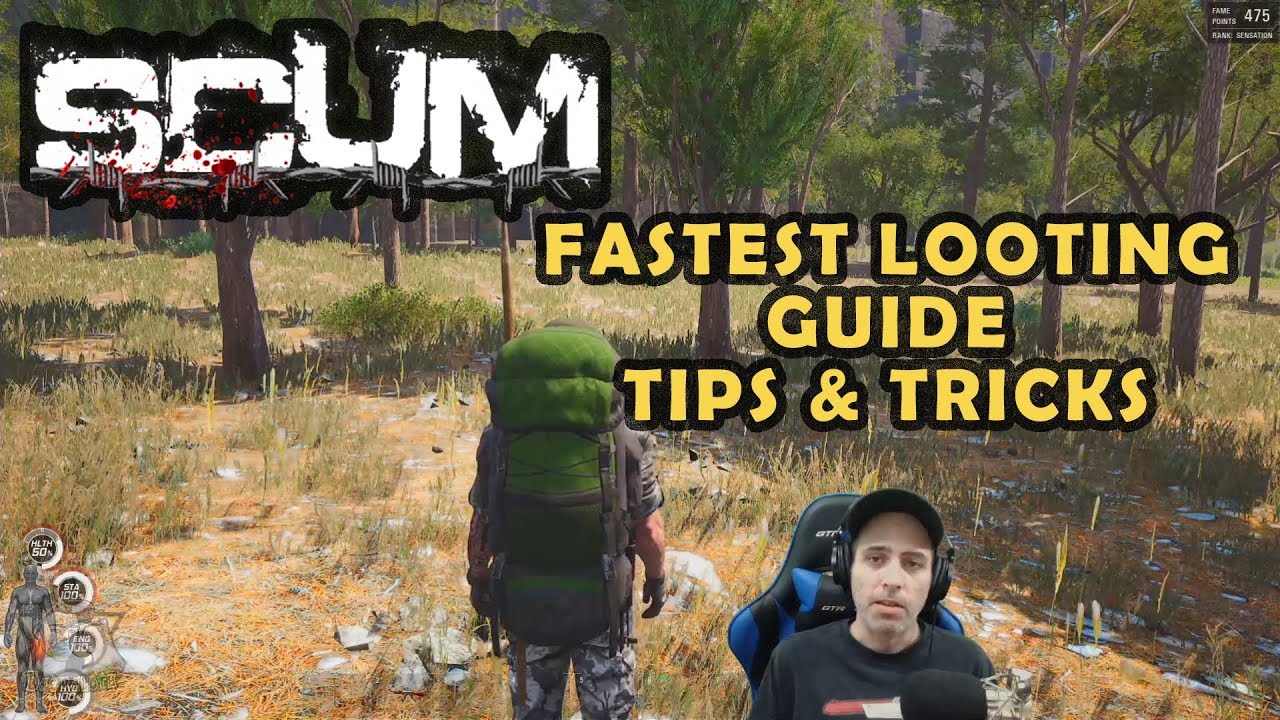 SCUM GUIDE &ndash; FASTEST LOOTING TIPS & TRICKS