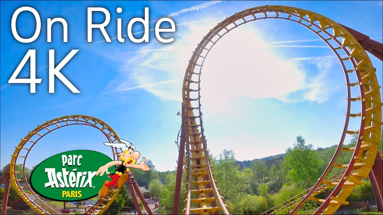 [4K-POV] Goudurix 🎢 On Ride - Front Row - Parc Astérix Paris