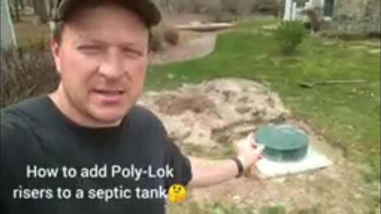 Can't find your Septic Tank?You need Poly-Lok risers🤔