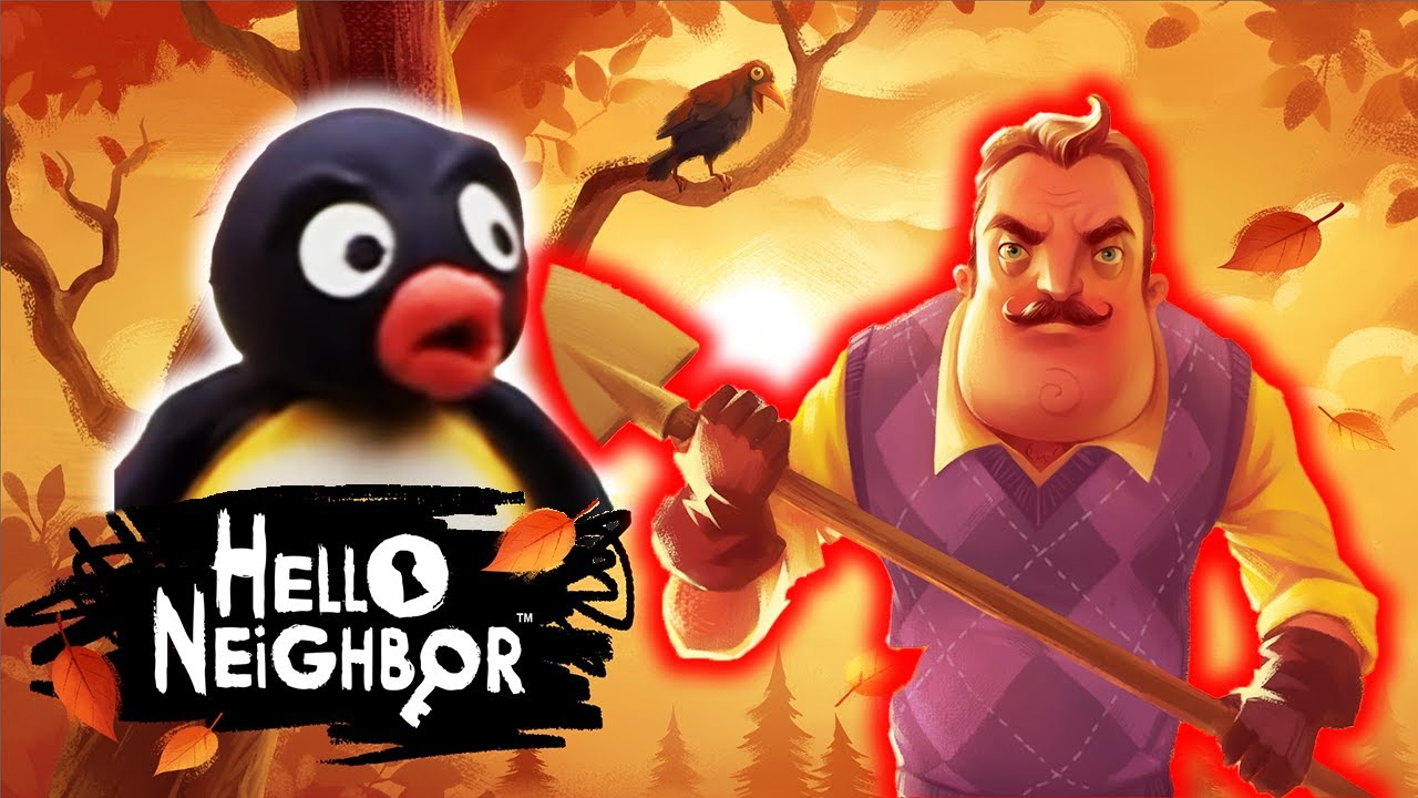 もしもピングーが「Hello Neighbor」をプレイしたら多分こうなる
