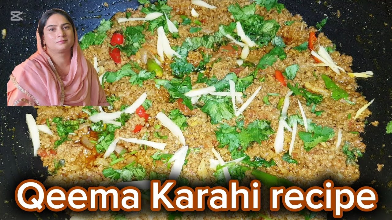 Authentic Qeema Karahi recipe by Khush Zaiqa. 