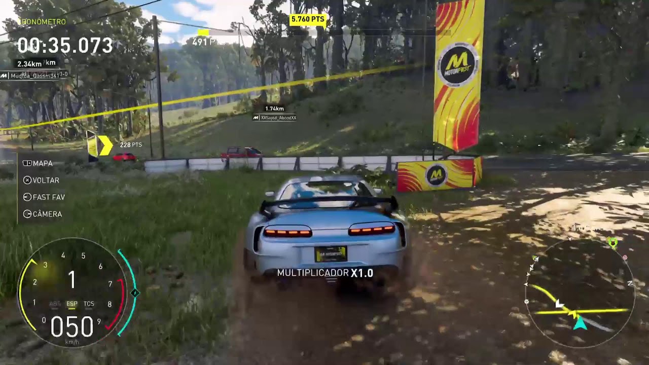 Motorfest on logitech G29 test
