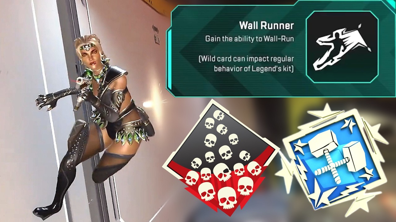 Wallrunning is INSANELY OP (20 Kills 4K Damage) in Apex Legends