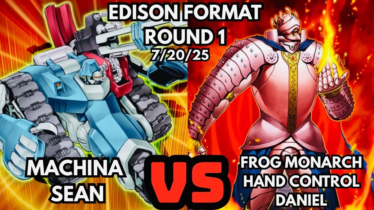 Edison Format Round 1: Machina Vs Frog Monarch Hand Control!