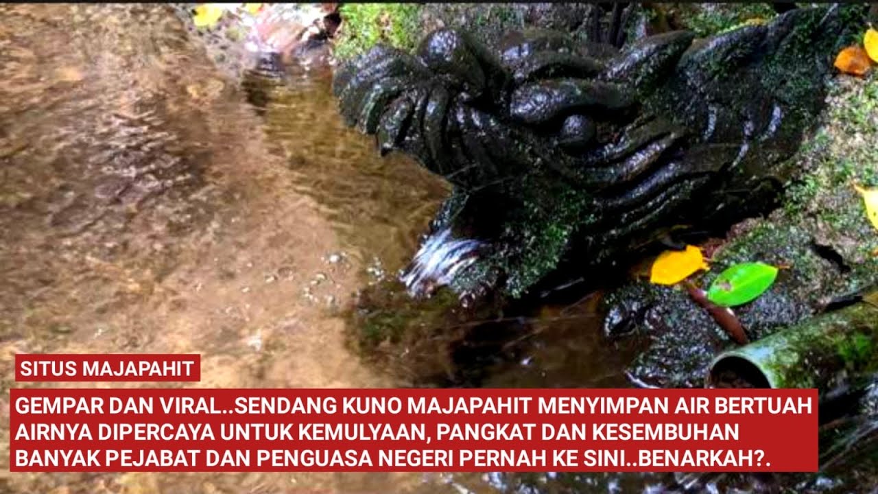 Menggemparkan Tuah Sendang Kuno Peninggalan Majapahit Langganan Para Pejabat 
