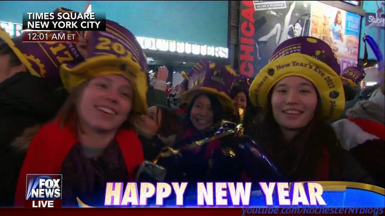 New Years 2017 Ball Drop - Fox News