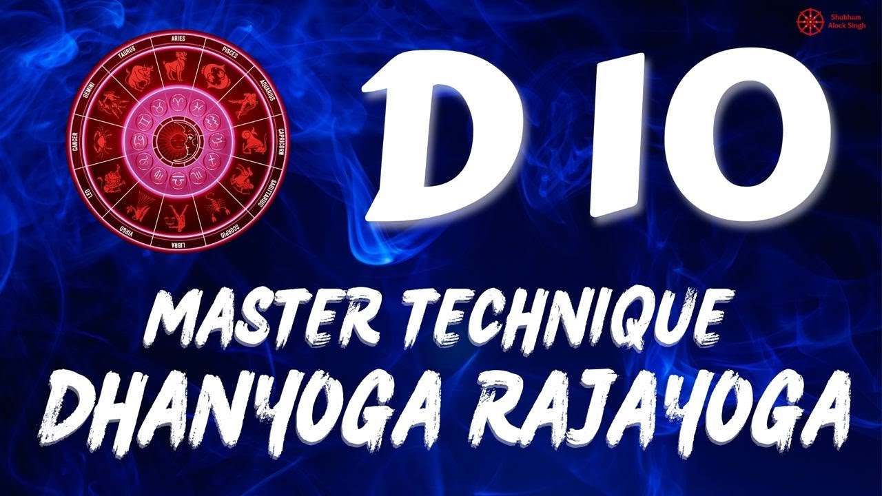 Dashamsa D10 Secrets | Good and Bad Signs for Planets in Dashamsa chart in Vedic Astrology