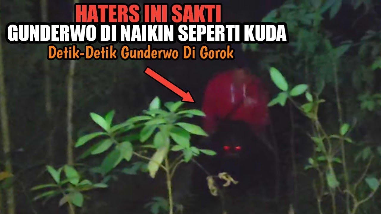 h4ter ini berani banget sampai injak sosok gunderwo - kang ian berhasil buat tamu ini kapok