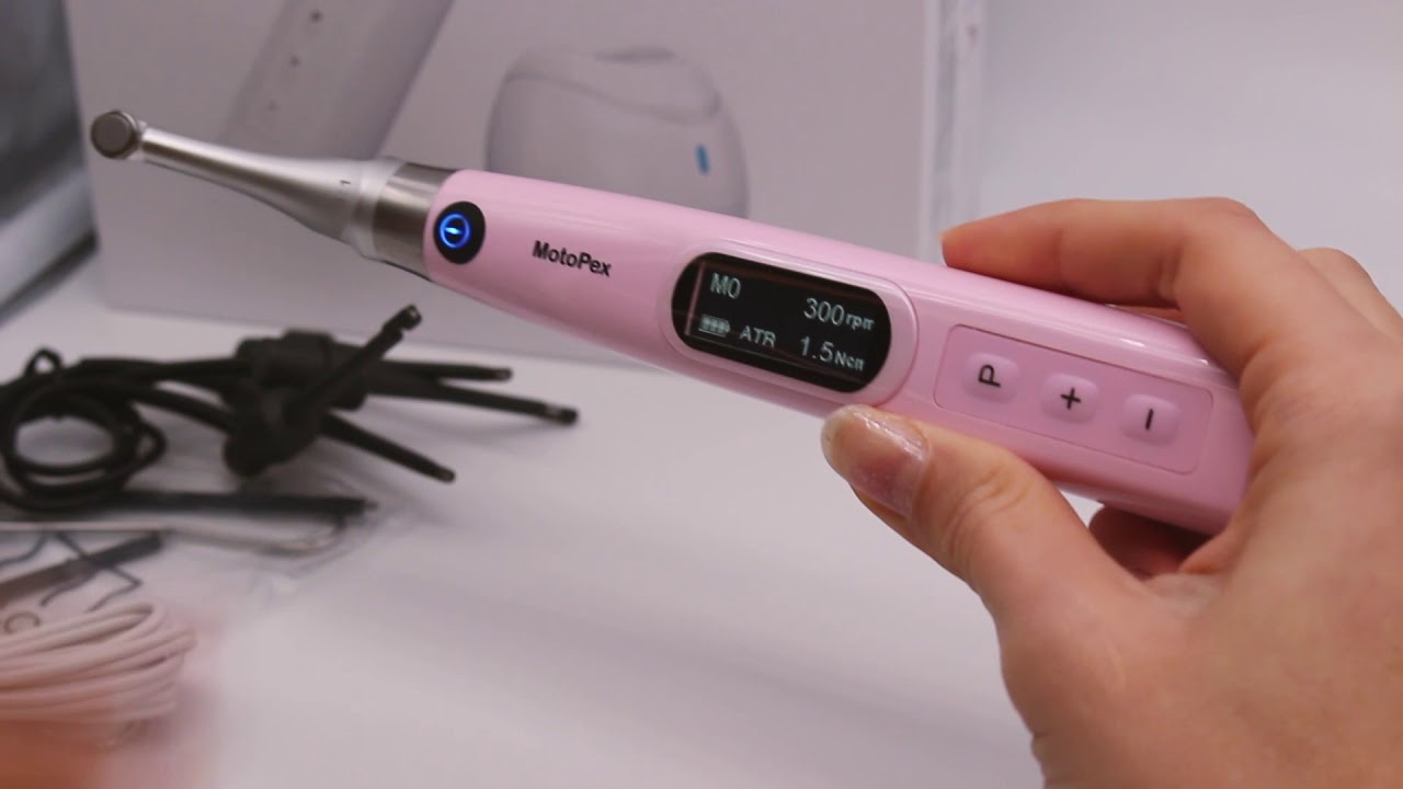 Mode d'emploi moteur endo Woodpecker MOTOPEX part 2