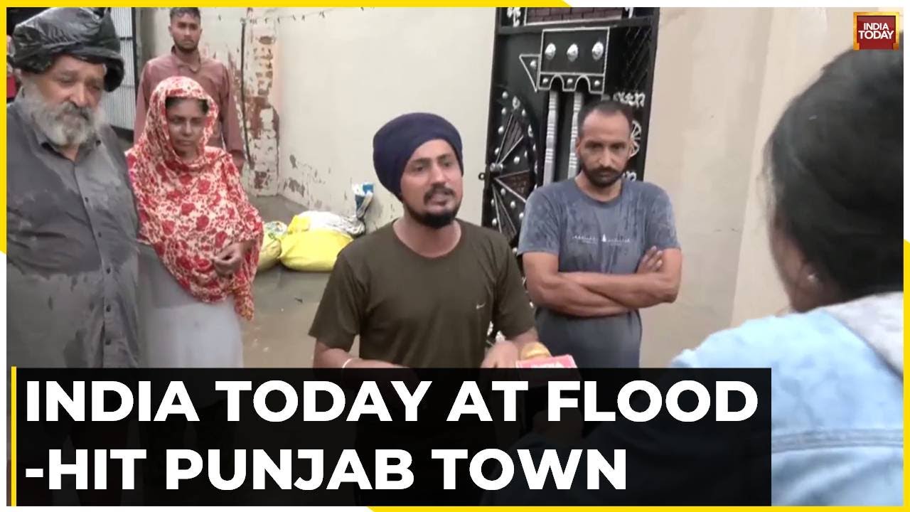 Punjab Reels Under Monsoon Fury; Beas River Overflowing Above Danger Level; NH-3 Washed Away