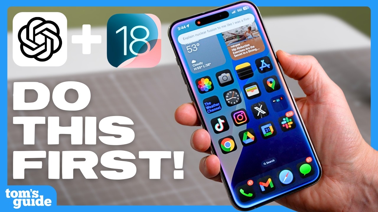 How to use ChatGPT on iPhone with iOS 18.2! | Setup Essentials