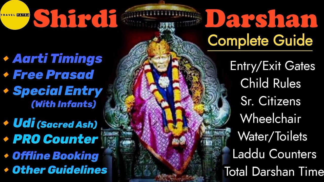 Shirdi Darshan Guide 2025 | Important Details For Shirdi Darshan | Know This Before Visiting Shiridi