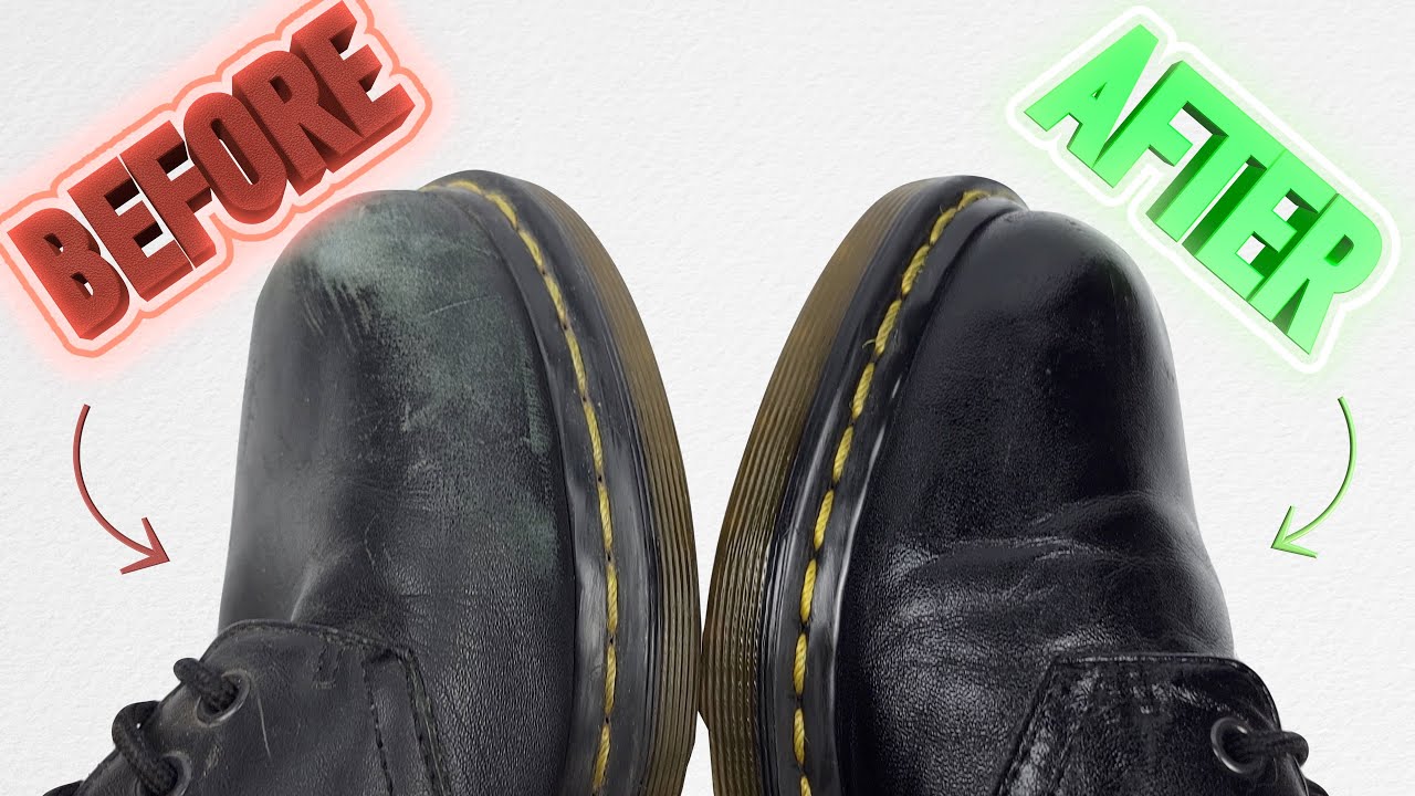 Спасите свои оксфорды Dr. Martens: устраните потертости и изменение цвета кожи как настоящий проф...