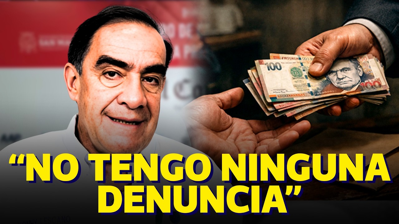 Yonhy Lescano denuncia “mafias” en el poder y habla sobre presunto cobro indebido | El Comercio