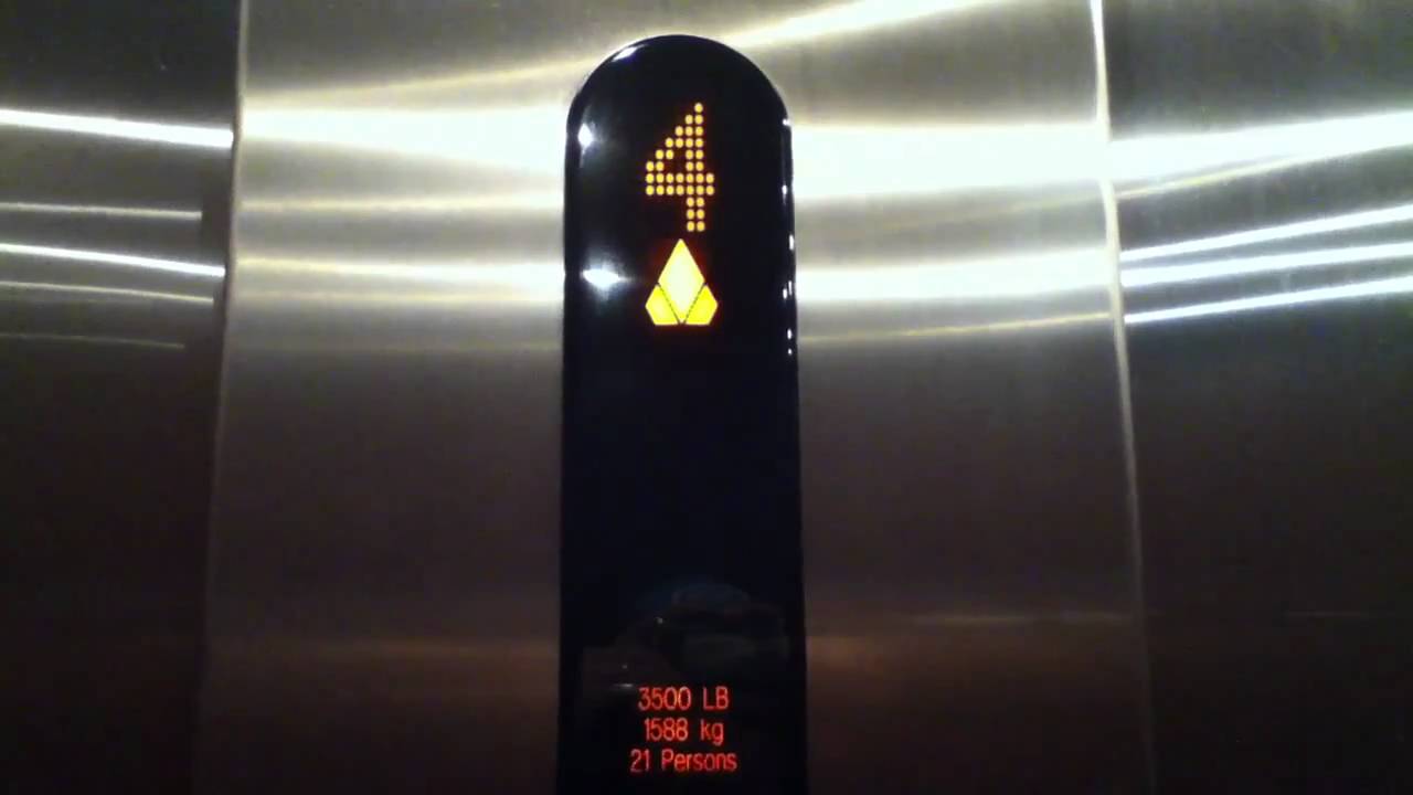 Kone Ecodisc elevator @ Cambria suites Roanoke VA