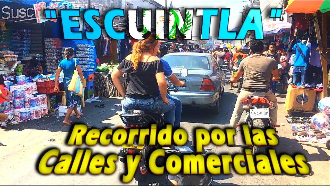 ESCUINTLA GUATEMALA ( Sus  Calles y Comerciales) 1 de 3