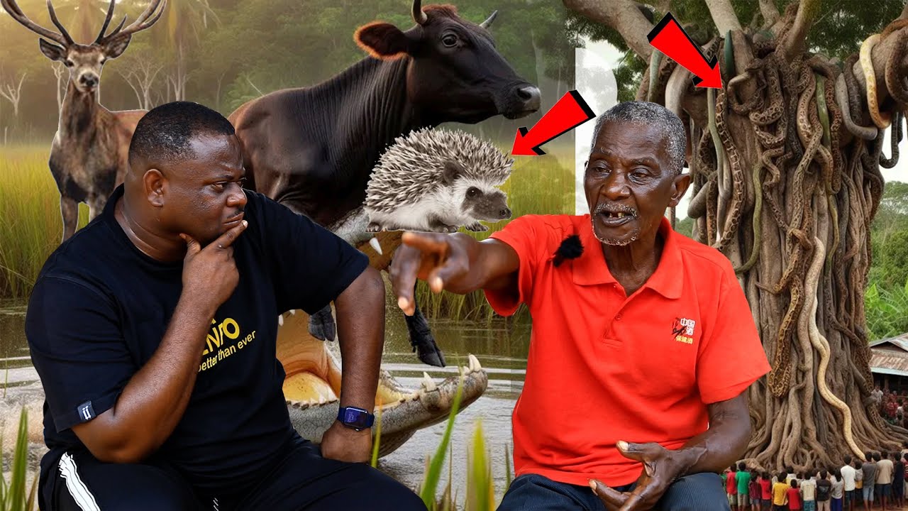 SC@RY STORY OF A GHANAIAN HUNTER:HUNTER NARRATES how trees in the forest talk and it's meaning