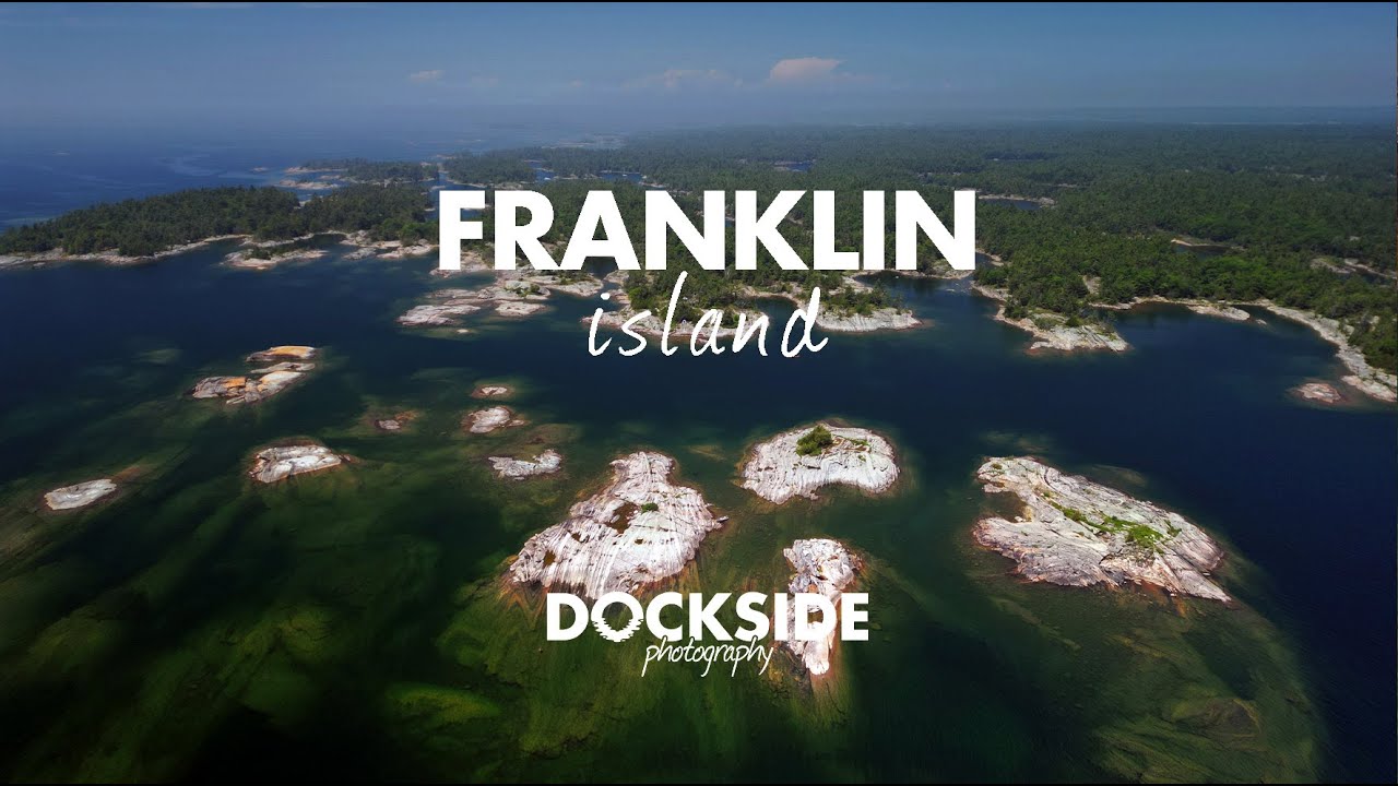 Aerial Footage of Franklin Island shot with DJI Mini 3 Pro
